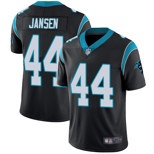 Carolina Panthers Limited Black Men J.J. Jansen Home Jersey NFL Football 44 Vapor Untouchable